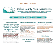 Tablet Screenshot of bcna.org